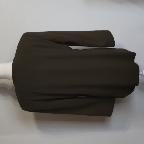 Jones New York Green Long Blazer Jacket Size 12 button front Jones New Y… - Picture 6 of 9